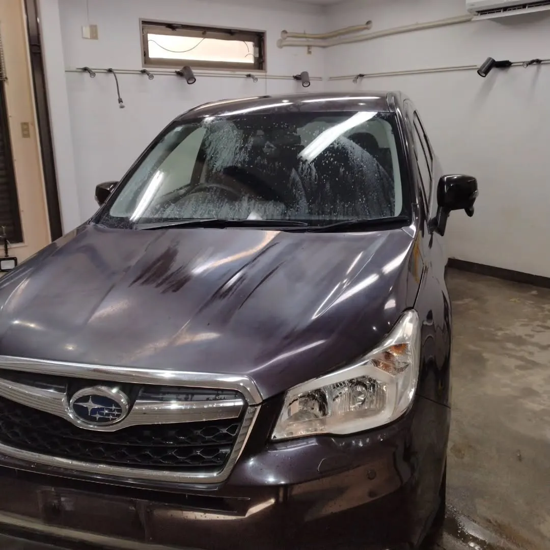 塗装が傷みに傷んだFORESTER